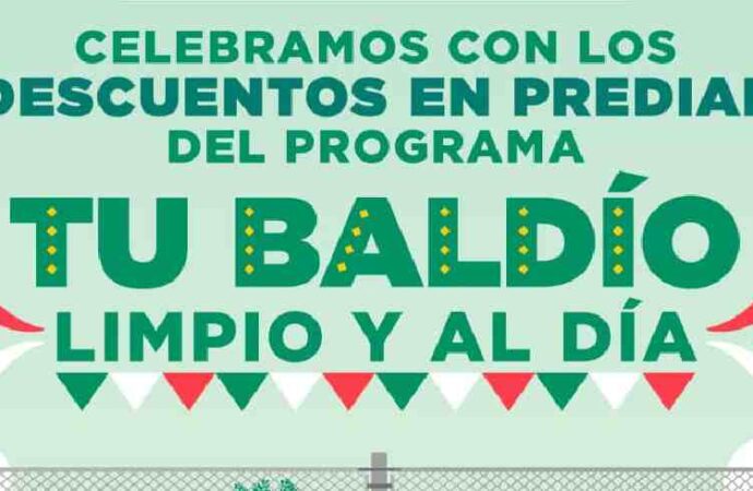 Lanza Tesorería “Tu baldío limpio y al día” con descuentos en predial