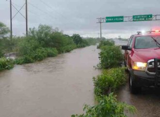 Atiende Gobierno Municipal de Hermosillo afectaciones por lluvias en Miguel Alemán