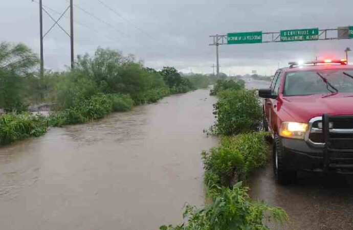 Atiende Gobierno Municipal de Hermosillo afectaciones por lluvias en Miguel Alemán