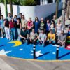 Asphalt Art transforma tres cruceros de Hermosillo con arte y seguridad vial