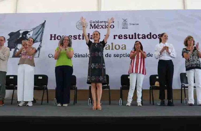 Sheinbaum anuncia atención directa del Gabinete Federal en Sinaloa