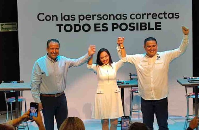 Se suma Natalia Rivera al proyecto político de “Toño” Astiazarán