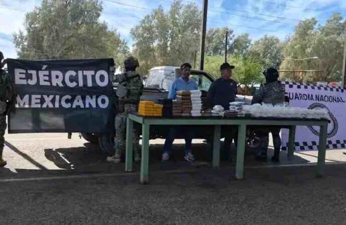 Aseguran casi 100 kilos de droga en Estación Doctor; hay dos detenidos