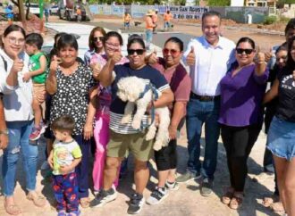 Recorre Toño Astiazarán junto a vecinos avances en rehabilitación de la Agustín Gómez del Campo