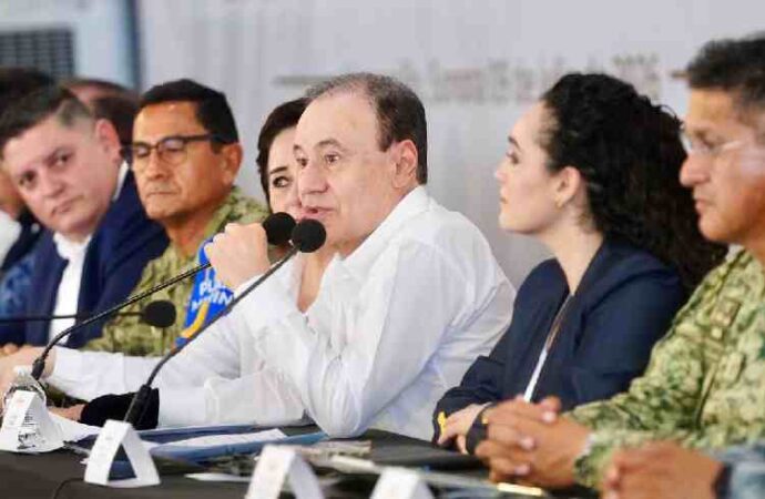 Gobernador Durazo mantiene despliegue preventivo ante llegada de huracán “Polo”