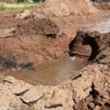 Directivos y personal de Oomapas de Cajeme realizan recorrido de inspección de daños tras las lluvias.