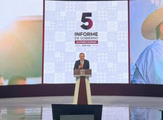 “Sonora tiene más futuro que nunca”: Durazo en su Quinto Informe