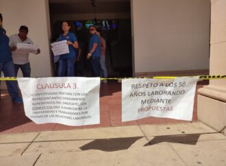 STEUS paraliza labores administrativas en la UNSION y advierte posible huelga