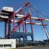 Reciben dos grúas de alta tecnología en el puerto de Guaymas