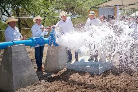 Destina Sonora más de 3 mil millones de pesos a proyectos para garantizar abasto de agua