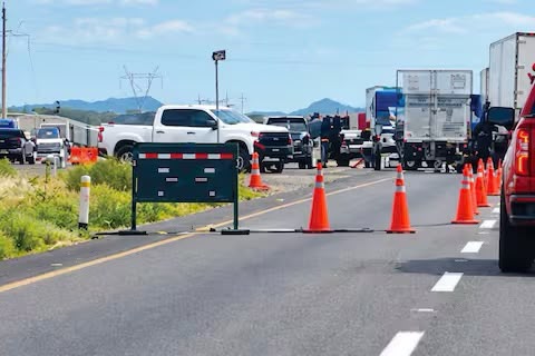 FGJE despliega operativo para localizar presuntos retenes ilegales en carreteras de Sonora