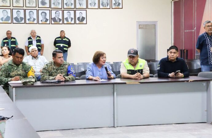 Cajeme refuerza operativo ante lluvias y vientos por el huracán Polo