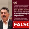 Esta declaración no es mía: Lamarque