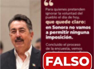 Esta declaración no es mía: Lamarque