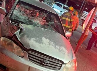 Motociclista resulta herido tras choque en el poniente de Hermosillo
