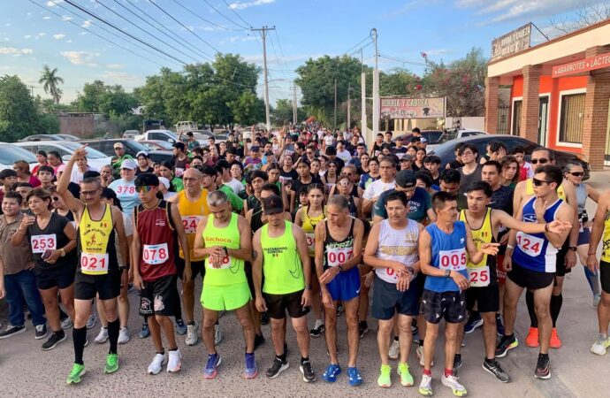Más 400 atletas participan en el 5K Orígenes del Orgullo Mayo, edición “Fernando Montes Chávez”