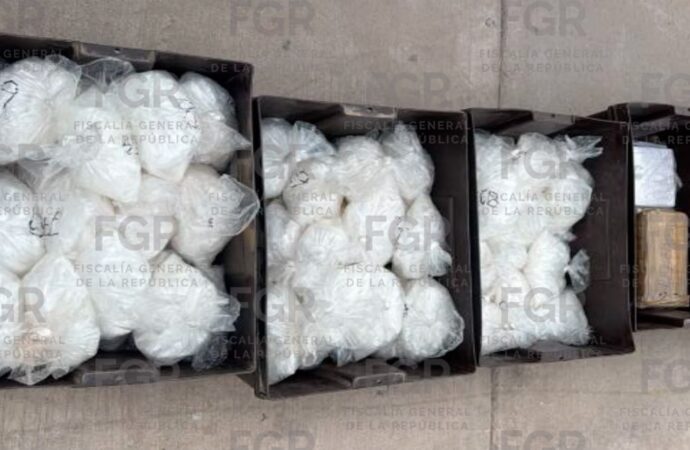 FGR vincula a proceso a dos detenidos con más de 92 kilos de droga en Sonora