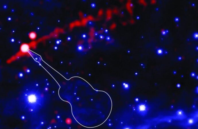 El universo también tiene su música: NASA revela gigantesca estructura cósmica con forma de clave de sol