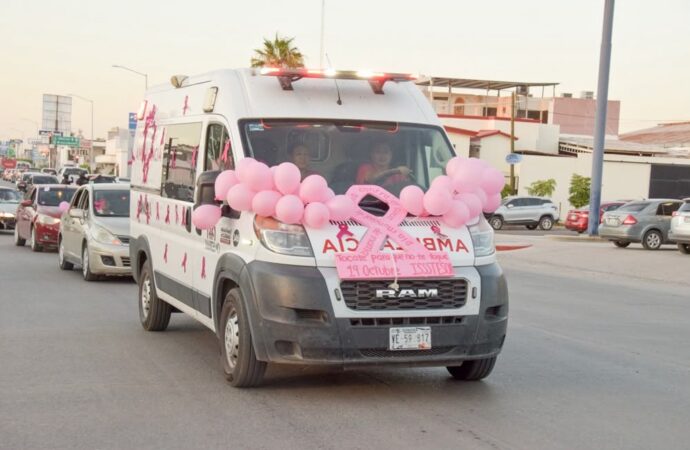 Navojoa se pintará de rosa con caravana por la prevención del cáncer de mama
