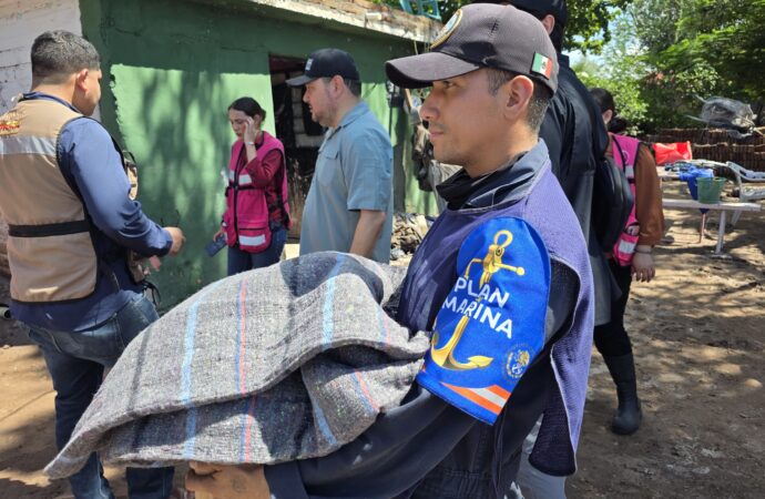 Llevan brigadas multidisciplinarias ayuda humanitaria a damnificados por “Polo”