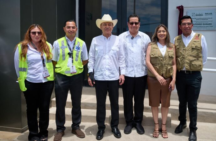 Durazo fortalece atención médica en Sonora con el primer “C5i de la Salud” del país
