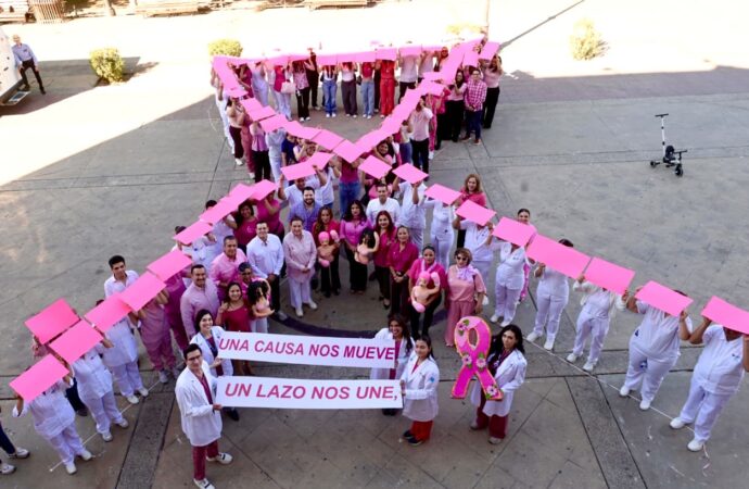 Hermosillo se viste de rosa para promover la prevención del cáncer de mama
