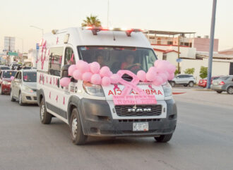 Navojoa se pintará de rosa con caravana por la prevención del cáncer de mamA