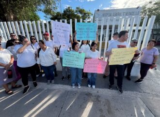 Familiares de Marianne se manifiestan en ISSSTE de Hermosillo