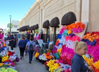 Comienza la venta de coronas por el día de muertos en Hermosillo