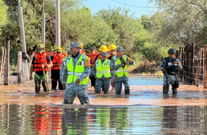 Gobierno de Sonora coordina acciones de apoyo y recuperación tras el huracán “Polo”