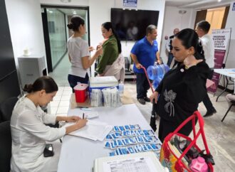 Llevan jornada médica y de aplicación de vacunas al Congreso de Sonora