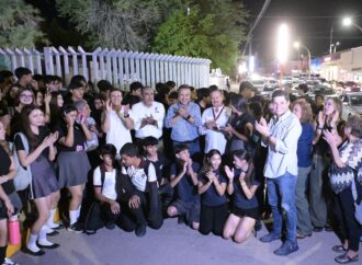 Toño Astiazarán entrega nuevo corredor Camina Segura en beneficio de estudiantes del CBTIS 11