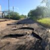 Baches y vialidades dañadas complican la circulación en Hermosillo