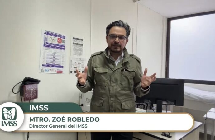 Zoé Robledo explica conflicto laboral en el IMSS y defiende incremento salarial del 6.8%
