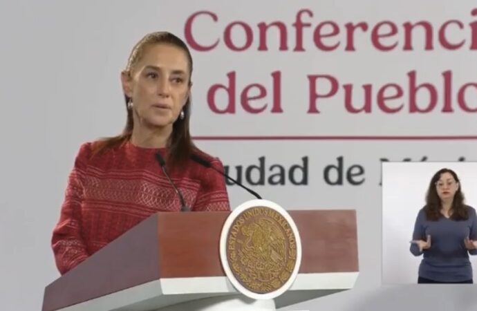 Reporta Sheinbaum reducción en robos con violencia a tiendas Oxxo