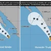 Huracán Trudy podría alcanzar categoría 4 mientras Simón se aleja; ¿qué efectos tendrán en Sonora?