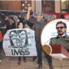 Trabajadores del IMSS rechazan aumento de 6.8% y exigen nueva negociación; advierten posible paro nacional