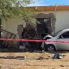 Conductora choca contra una casa en Hermosillo; dos mujeres resultan lesionadas
