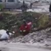 Muere persona arrastrada por arroyo durante fuertes lluvias en Guaymas