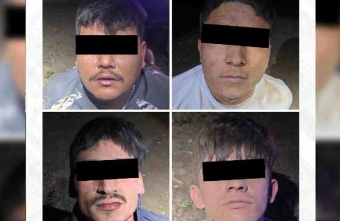 Persecución y balacera en Cajeme deja un muerto y cuatro detenidos