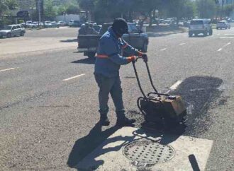 Refuerza Ayuntamiento bacheo en Hermosillo; buscan reparar un millón de metros cuadrados de calles