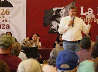 Entregan tarjetas del programa de pensión de adultos mayores en Hermosillo