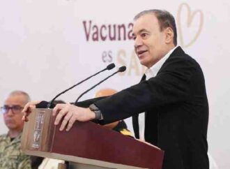 Inicia Gobernador Durazo campaña de vacunación; serán más de 1 millón de dosis contra influenza y COVID-19