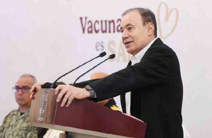 Inicia Gobernador Durazo campaña de vacunación; serán más de 1 millón de dosis contra influenza y COVID-19