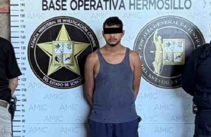 Operativo conjunto de AMIC deja un detenido y droga asegurada en Hermosillo
