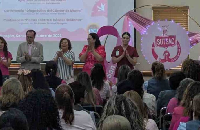 Promueven detección oportuna del cáncer de mama con foro en Ciudad Obregón