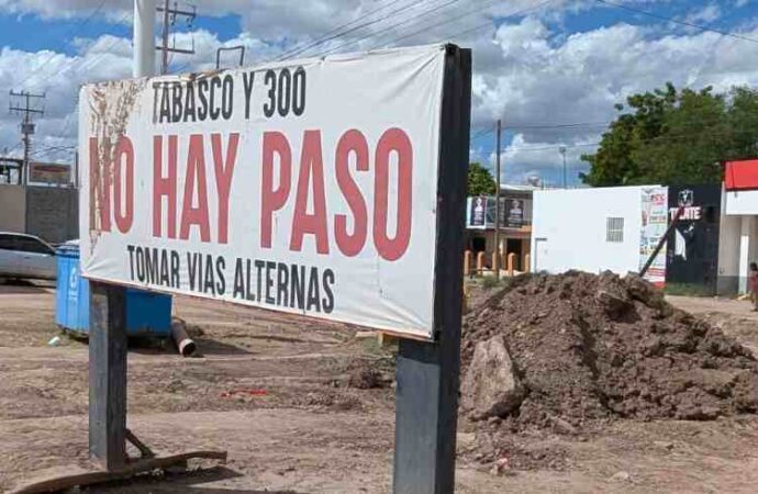 Prevén concluir este año las obras en marcha en Cajeme pese a retrasos