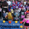Vive Navojoa vistoso desfile de catrinas y catrines