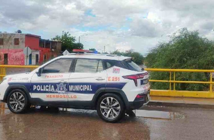 Atiende Protección Civil Municipal incidencias y monitorea lluvias en Hermosillo