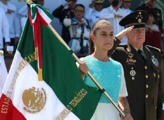 Sheinbaum reconoce a Fuerzas Armadas: “Gracias por defender nuestra soberanía”